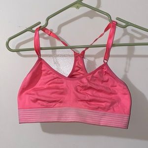 Women's Pink Sports Bra